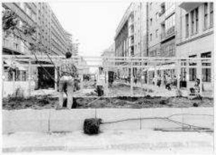 Serie: Mauerfall/Deutsche Einheit: Begrünung der ehemaligen Berliner Mauer