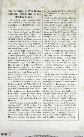 5: Eine Verordnung des Erzbischöflichen Ordinariats Freiburg über die Ausschmückung der Kirche
