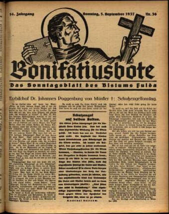 Ausgabe vom Sonntag, den 05. September 1937.