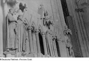 Stifterfiguren im Westchor