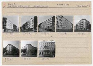 Rekonstruktionsgebiet Friedrichshain. Berlin, Friedrichshain, Kinzigstraße