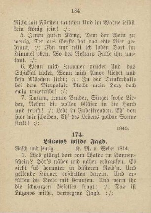174. Lützows wilde Jagd