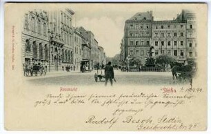 Rossmarkt. Stettin