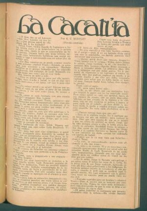 La cacadúa : (Novela completa)