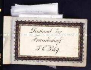 Stammbuch von J. C. Bley, 1801-1832