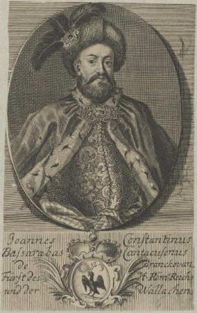 Bildnis des Joannes Constantinus Bassarabas Branckovan