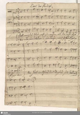 Choral: Gott weiß es alles wohl zu machen