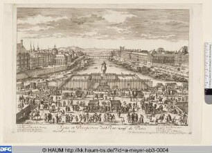 Veüe et Perspective du Pont-neuf de Paris