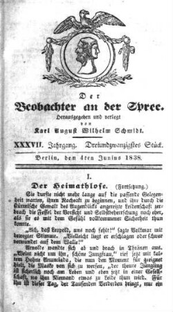 23. Stueck, 4. Juni 1838