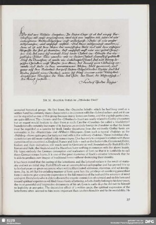 Einzelblatt, Vorstufe der "Offenbacher Schrift"