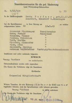 Dorfner, Georg