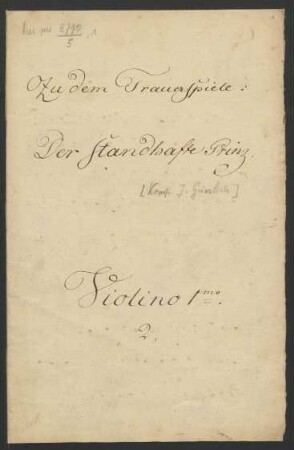 Der standhafte Prinz Don Fernando von Portugal. Auszüge