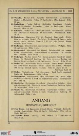 Anhang (Nr. 237-379)
