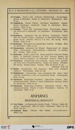 Anhang (Nr. 237-379)