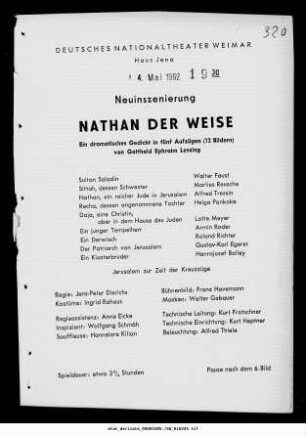 Nathan der Weise