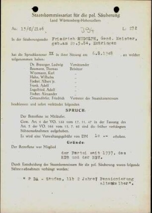 Rudolph, Friedrich