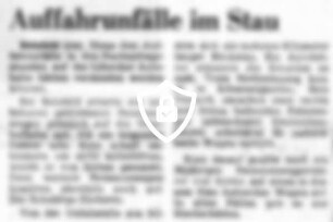 Auffahrunfälle im Stau