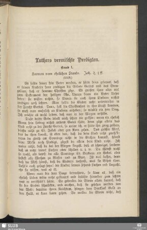 Luthers vermischte Predigten
