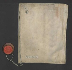 Wahlkapitulation des Speyrer Bischofs Heinrich Hartard von Rollingen.