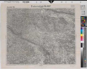 Preußen (Land) Landesaufnahme Einheitsblatt Nr. 46 D Herford-Pyrmont-Gütersloh 1918 1 : 100 000 56 x 69 Druck Benkhausen