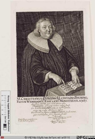 Bildnis Christian Eschenbach