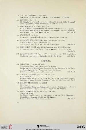 Gemälde (Nr. 246-300)