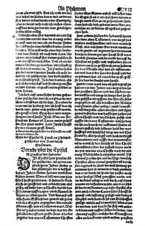 [Die Epistel Zu den Hebreern]