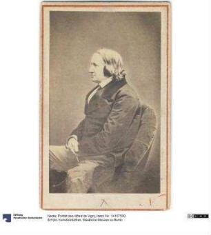 Porträt des Alfred de Vigny