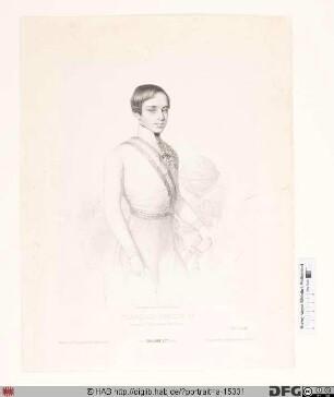Bildnis Franz Joseph I., Kaiser von Österreich-Ungarn (reg. 1848-1916)