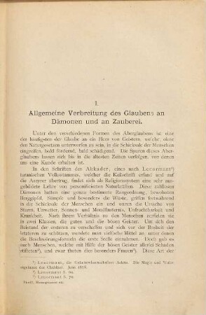 Hexenprozesse und Geistesstörung : Psychiatrische Untersuchungen