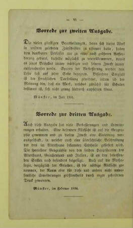Vorrede zur dritten Ausgabe