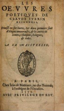Oeuvres poëtiques