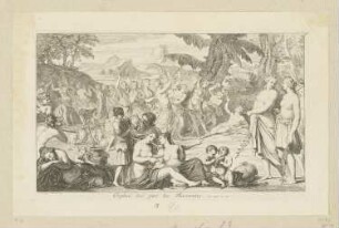 Orpheé tué par les Baccantes, Blatt 43 der Folge "Unschuldige Täuschungen"