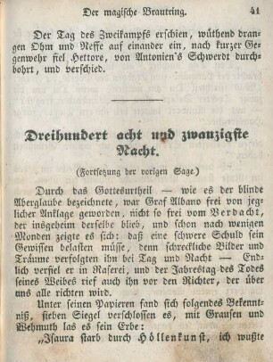 Dreihundert acht und zwanzigste Nacht