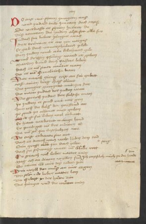 Gedicht über die Passion Christi