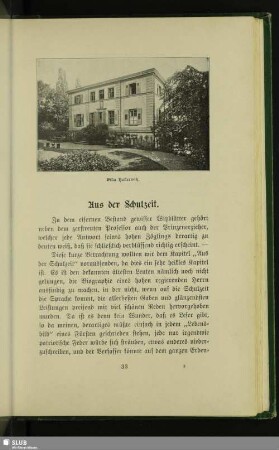 Aus der Schulzeit