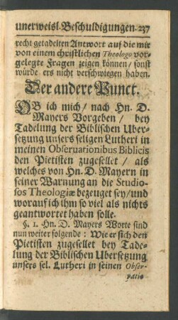 Der andere Punct