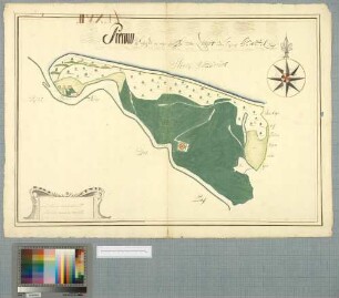 [Prerow-Kirche (Prerow) Amt/Distrikt Barth] Prerow frästedard och mehea agoch Länder Zingst under Ampt Barth