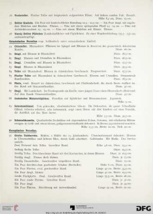 Ostasiatische Porzellan (Nr. 79-90)