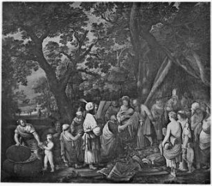Begegnung von Moses mit Jethro
