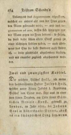 Zwei und zwanzigstes Kapitel