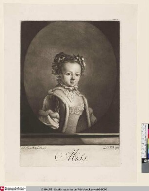 Miss [Bildnis eines kleinen Mädchens]