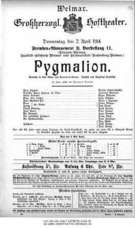 Pygmalion