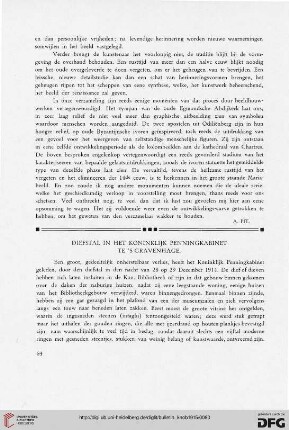 2.Ser. 8.1915: Diefstal in het Koninklijk Penningkabinet te 's-Gravenhage