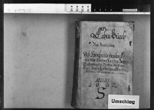 Lehenbuch (Propst Johann Christoph III. von Freyberg-Eisenberg)