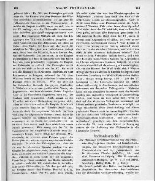 Schletter, H. T.: Die rheinische Gerichtsverfassung und das rheinische Strafverfahren. Studie und Reisebeobachtungen mit besonderer Berücksichtigung der Criminalstatistik und der jurisprudence. Mit 13 criminalstatistischen Beilagen. Altenburg: Helbig 1847
