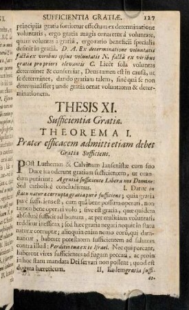 127-137, Theorema I - III