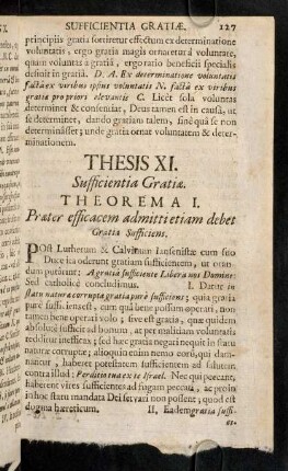 127-137, Theorema I - III