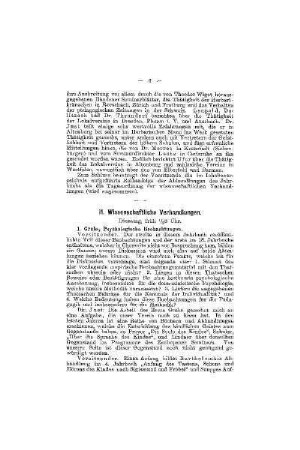 Psychologische Beobachtungen