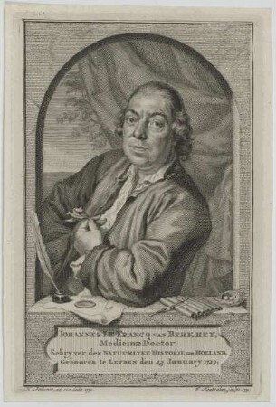 Bildnis des Johannes Le Francq van Berkhey